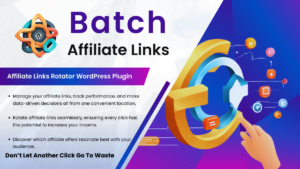 Batch Affiliate Links wordpress plugin
